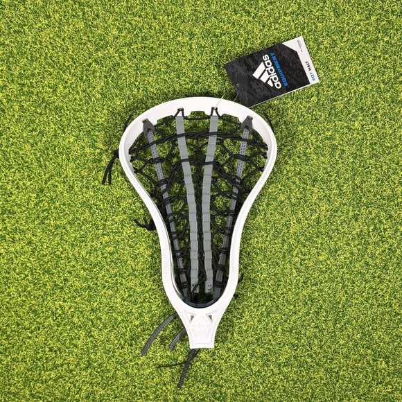 Adidas EQT Halt Women's Size 10 Pre-Strung Lacrosse Head White AI7231 - Picture 2 of 5